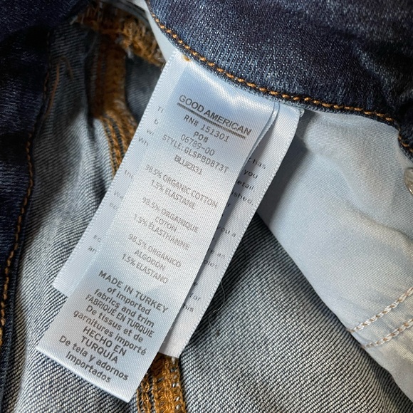 Good American Good Legs High Waist Shadow Pocket Skinny Jeans - Picture 10 of 15